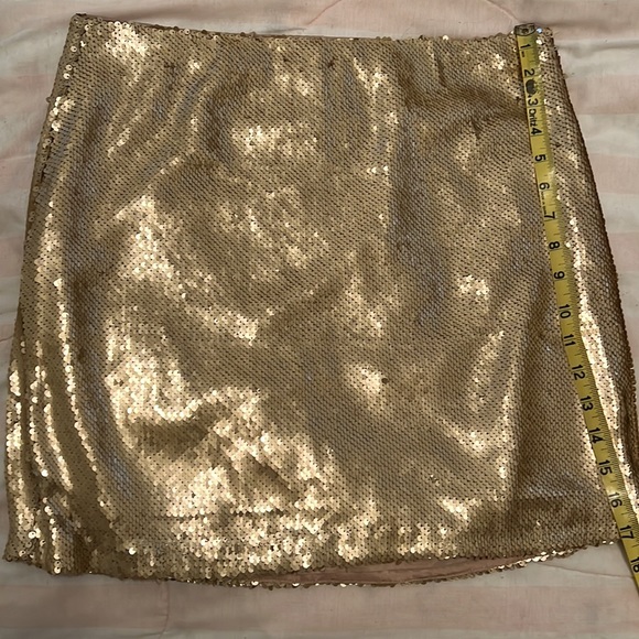 Gold sequin mini R+J Romeo and Juliet Couture Mini for Target - Picture 6 of 7